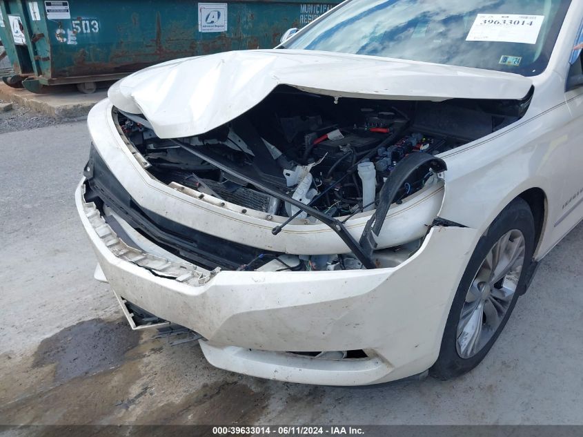 2014 Chevrolet Impala 1Lt VIN: 1G1115SL1EU110487 Lot: 39633014