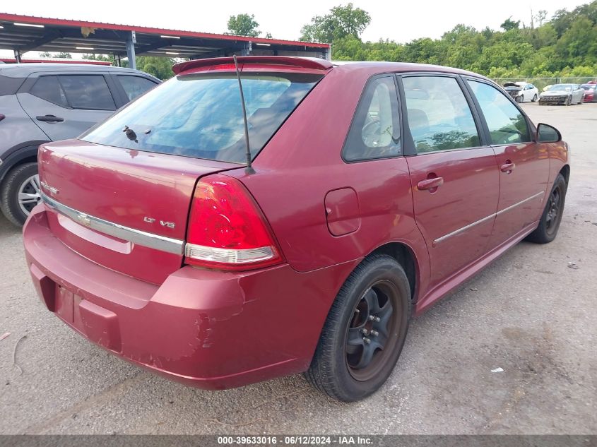 2006 Chevrolet Malibu Maxx Lt VIN: 1G1ZT63876F139723 Lot: 39633016