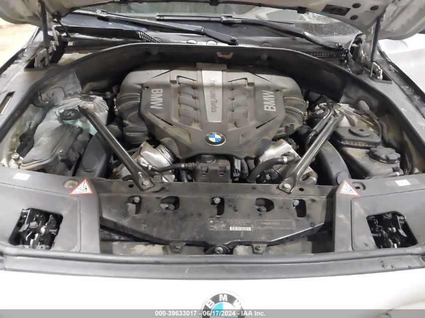 2011 BMW 550I Gran Turismo xDrive VIN: WBASP4C5XBC341858 Lot: 39633017
