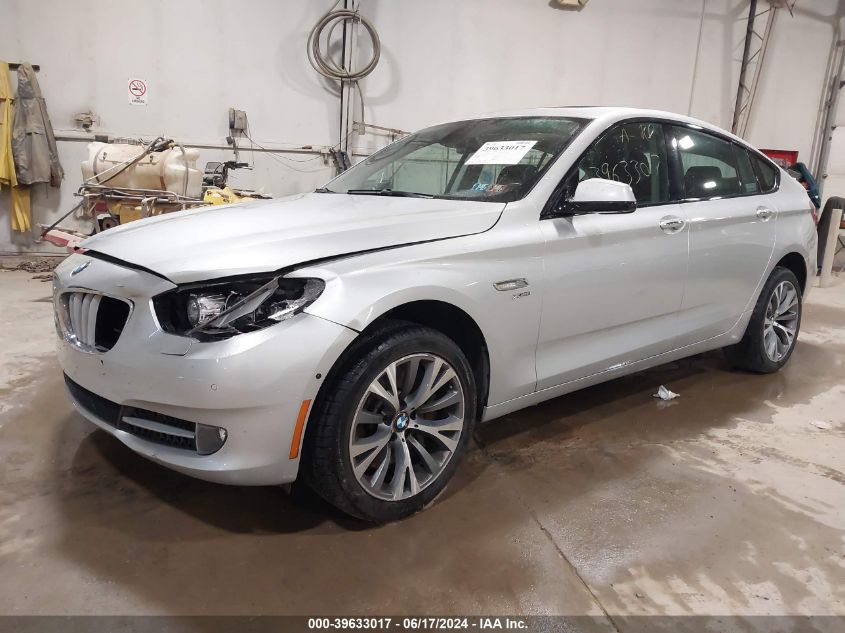 2011 BMW 550I Gran Turismo xDrive VIN: WBASP4C5XBC341858 Lot: 39633017