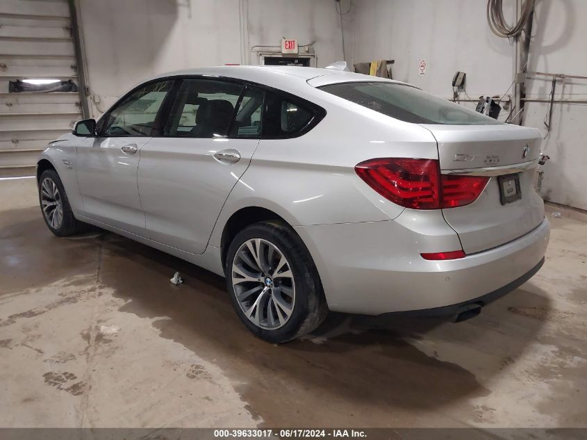 2011 BMW 550I Gran Turismo xDrive VIN: WBASP4C5XBC341858 Lot: 39633017