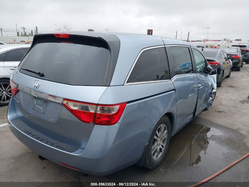 2012 Honda Odyssey Ex-L VIN: 5FNRL5H68CB002802 Lot: 39633024