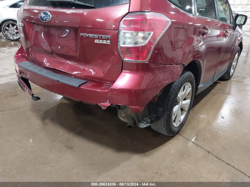 2015 Subaru Forester 2.5I Premium VIN: JF2SJADC8FH410931 Lot: 39633036