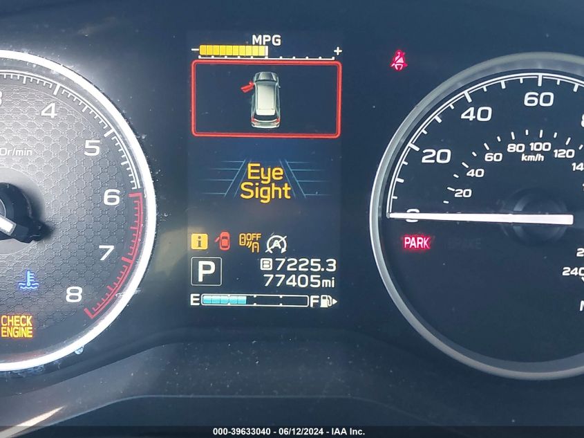 2019 Subaru Forester Premium VIN: JF2SKAGC4KH556049 Lot: 39633040