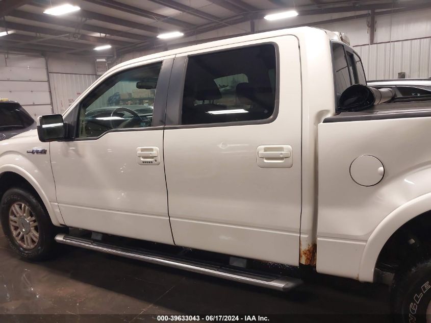 2009 Ford F-150 Lariat VIN: 1FTPW14VX9FA97064 Lot: 39633043