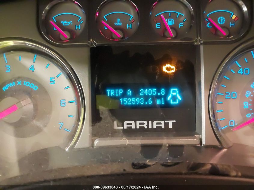 2009 Ford F-150 Lariat VIN: 1FTPW14VX9FA97064 Lot: 39633043