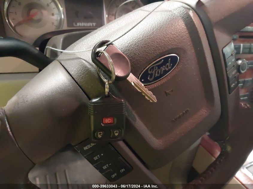 2009 Ford F-150 Lariat VIN: 1FTPW14VX9FA97064 Lot: 39633043