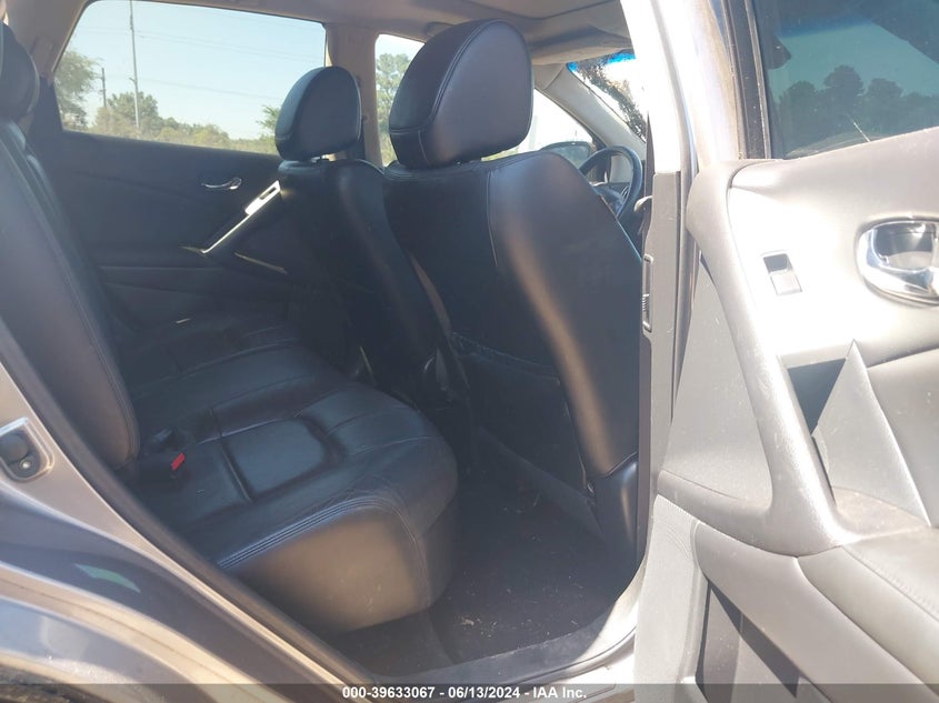 2012 Nissan Murano Sl VIN: JN8AZ1MU1CW101633 Lot: 39633067