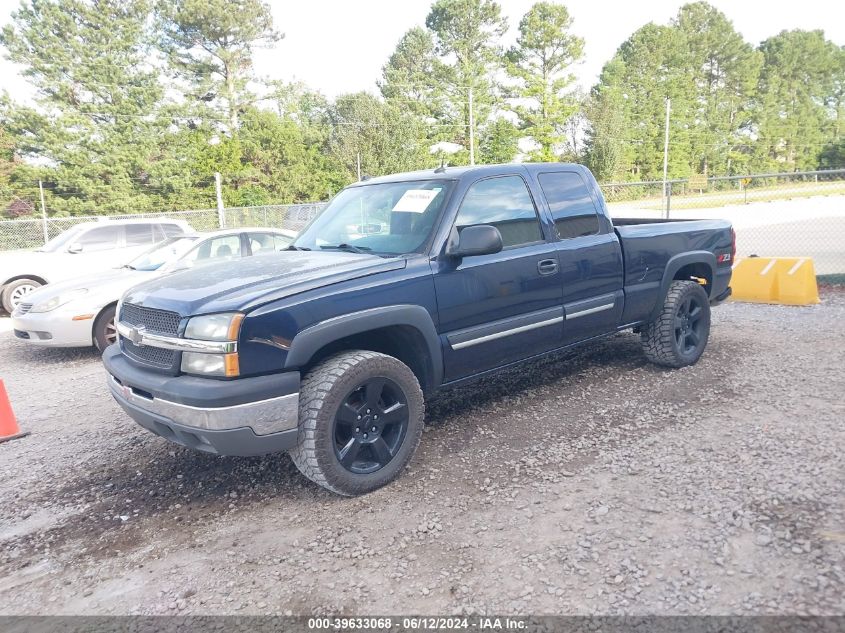 2005 Chevrolet Silverado 1500 Z71 VIN: 1GCEK19Z45Z242753 Lot: 39633068