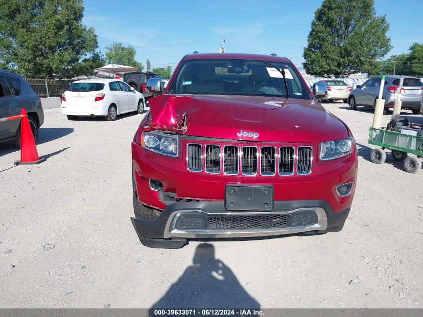 2014 Jeep Grand Cherokee Limited VIN: 1C4RJFBG7EC199393 Lot: 39633071