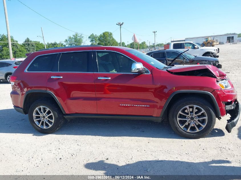 2014 Jeep Grand Cherokee Limited VIN: 1C4RJFBG7EC199393 Lot: 39633071