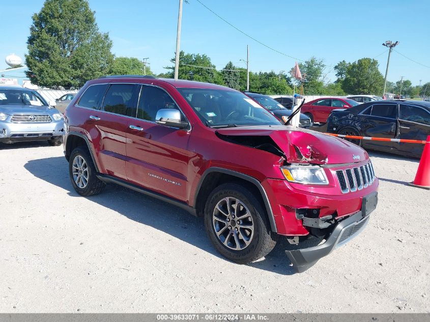 2014 Jeep Grand Cherokee Limited VIN: 1C4RJFBG7EC199393 Lot: 39633071