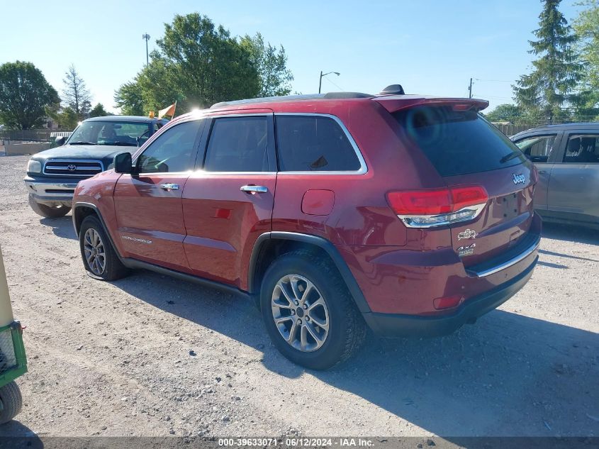 2014 Jeep Grand Cherokee Limited VIN: 1C4RJFBG7EC199393 Lot: 39633071