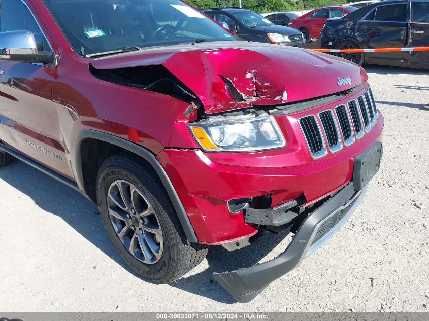 2014 Jeep Grand Cherokee Limited VIN: 1C4RJFBG7EC199393 Lot: 39633071