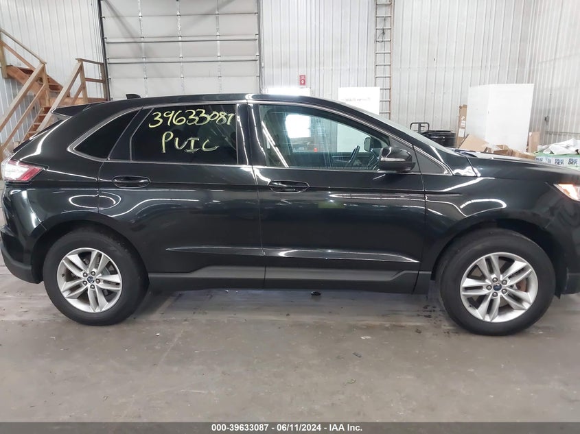 2015 Ford Edge Sel VIN: 2FMTK4J97FBB25933 Lot: 39633087
