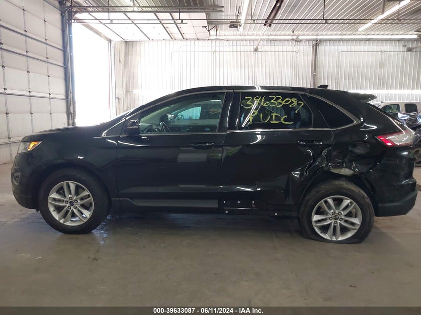 2015 Ford Edge Sel VIN: 2FMTK4J97FBB25933 Lot: 39633087