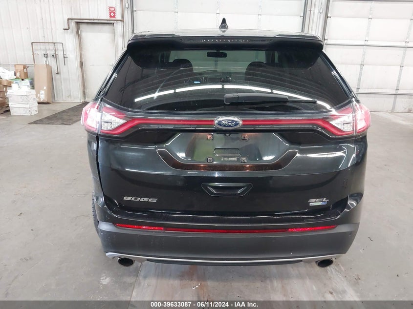 2015 Ford Edge Sel VIN: 2FMTK4J97FBB25933 Lot: 39633087