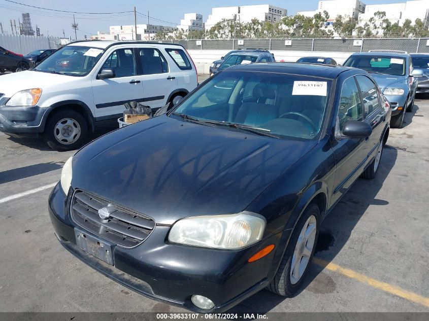 2000 Nissan Maxima Gle/Gxe/Se VIN: JN1CA31D9YT543082 Lot: 39633107