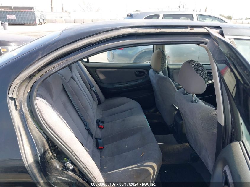 2000 Nissan Maxima Gle/Gxe/Se VIN: JN1CA31D9YT543082 Lot: 39633107