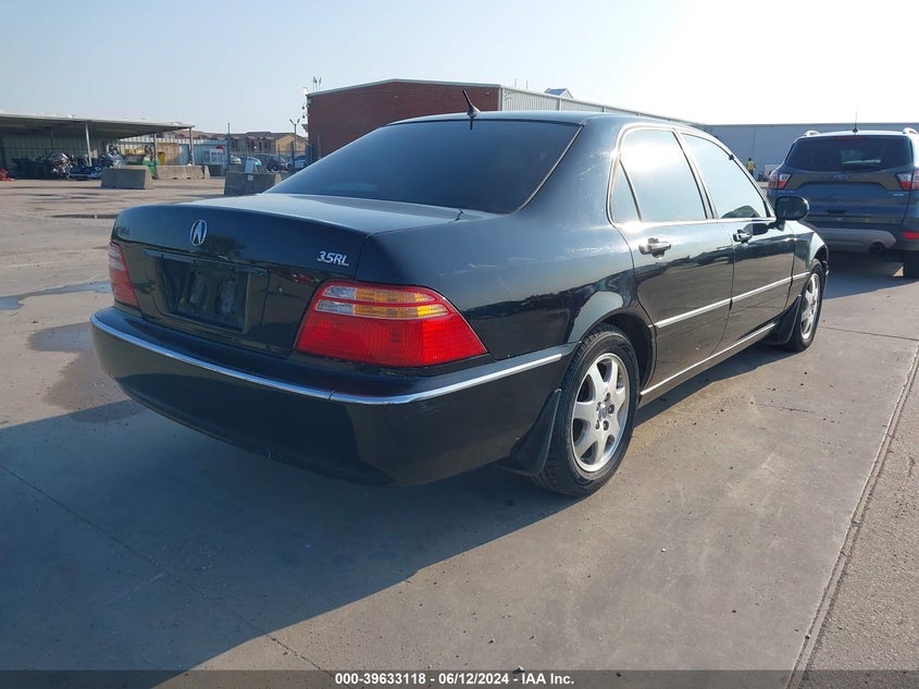 2002 Acura Rl 3.5 VIN: JH4KA96522C010008 Lot: 39633118