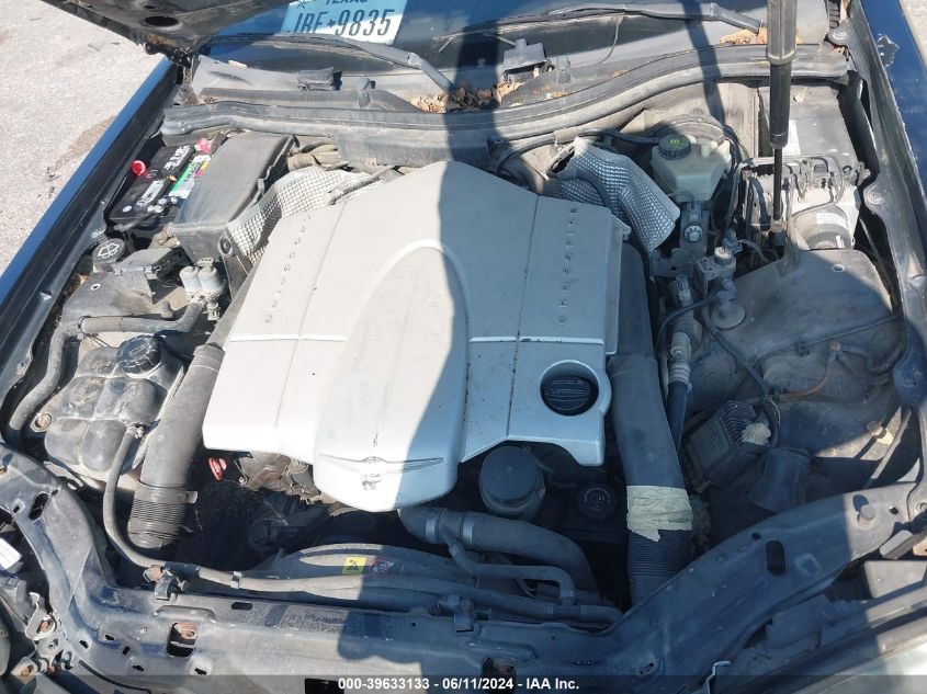 2004 Chrysler Crossfire VIN: 1C3AN69L14X000483 Lot: 39633133