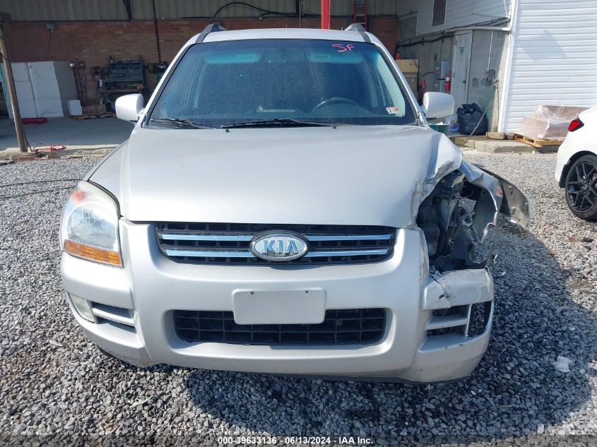 2007 Kia Sportage Ex V6 VIN: KNDJE723177335386 Lot: 39633136