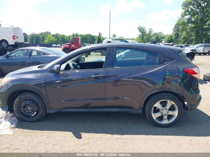 2016 Honda Hr-V Lx VIN: 3CZRU6H38GM727160 Lot: 39633145