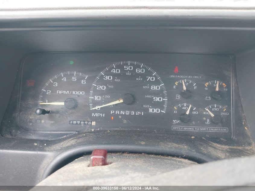 1997 GMC Sierra 1500 Special VIN: 1GTEC14W7VZ507479 Lot: 39633150