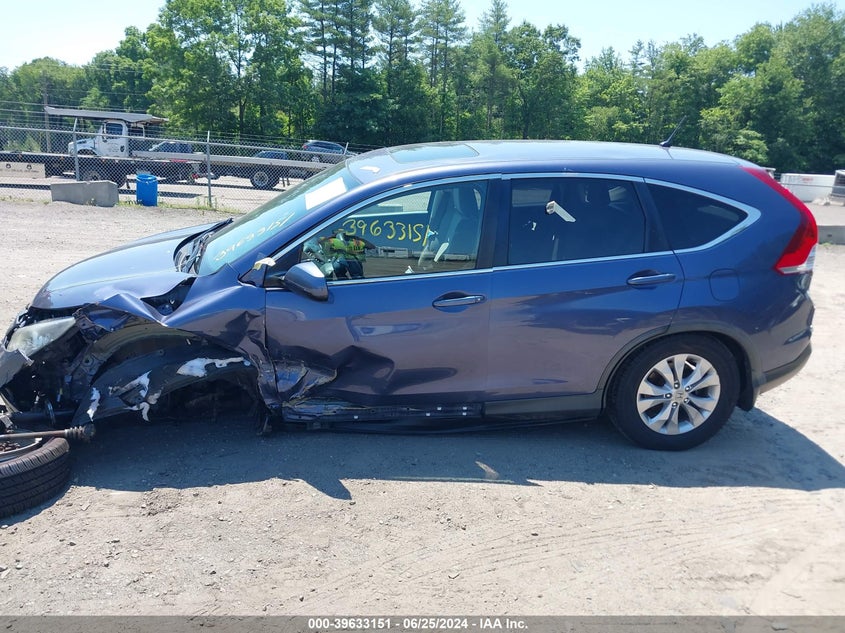 2014 Honda Cr-V Ex VIN: 5J6RM4H52EL057013 Lot: 39633151