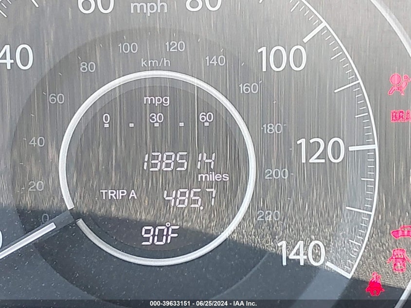 2014 Honda Cr-V Ex VIN: 5J6RM4H52EL057013 Lot: 39633151