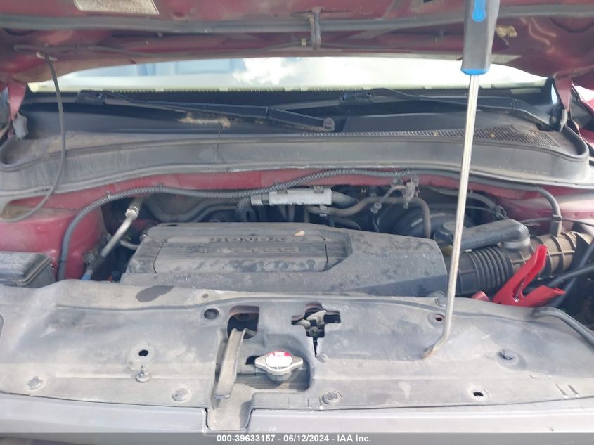 2004 Honda Pilot Ex-L VIN: 5FNYF185X4B006600 Lot: 39633157