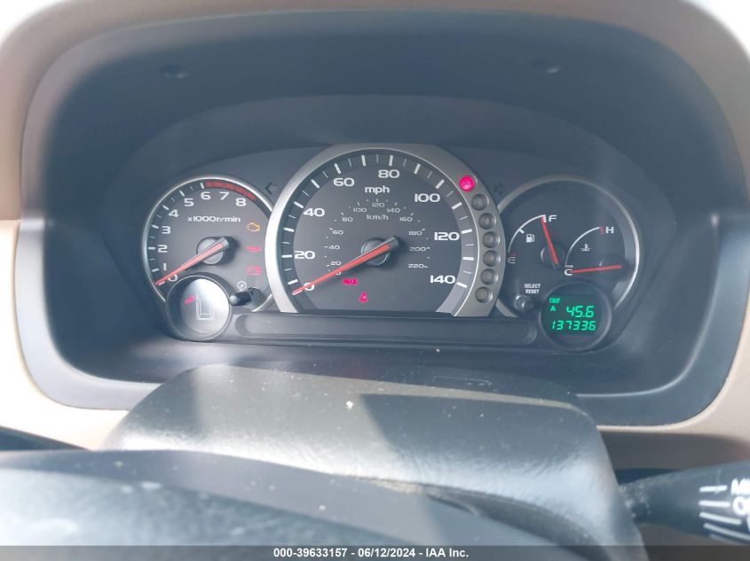 2004 Honda Pilot Ex-L VIN: 5FNYF185X4B006600 Lot: 39633157