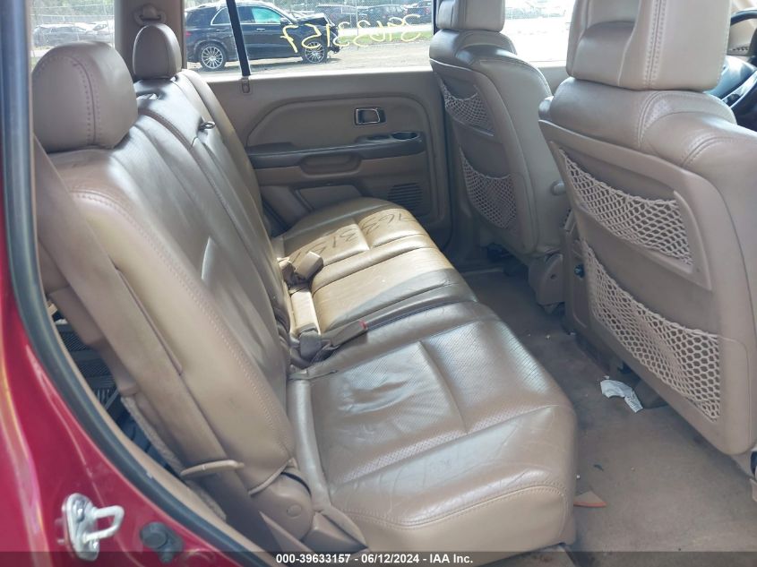 2004 Honda Pilot Ex-L VIN: 5FNYF185X4B006600 Lot: 39633157