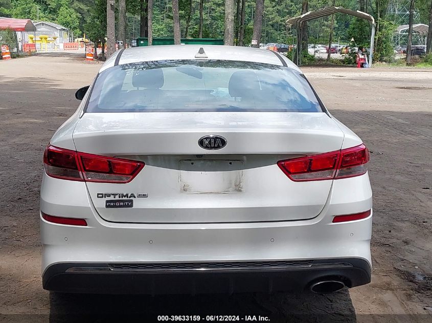 2019 Kia Optima Lx VIN: 5XXGT4L39KG302827 Lot: 39633159