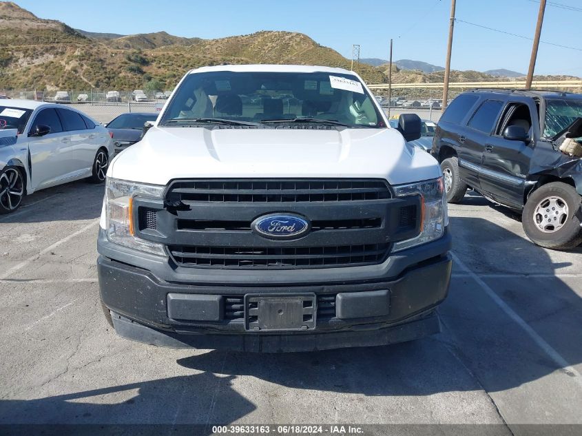 2018 Ford F-150 Xl VIN: 1FTEW1C58JKF59190 Lot: 39633163