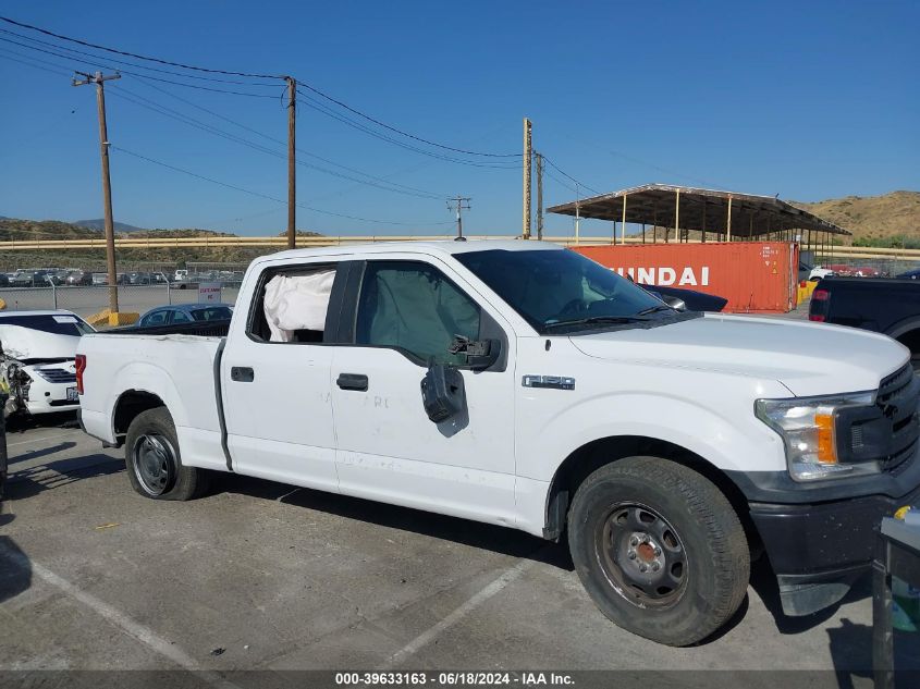 2018 Ford F-150 Xl VIN: 1FTEW1C58JKF59190 Lot: 39633163