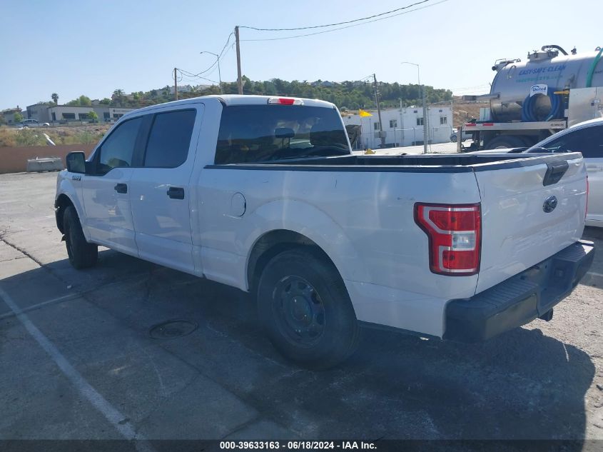 2018 Ford F-150 Xl VIN: 1FTEW1C58JKF59190 Lot: 39633163