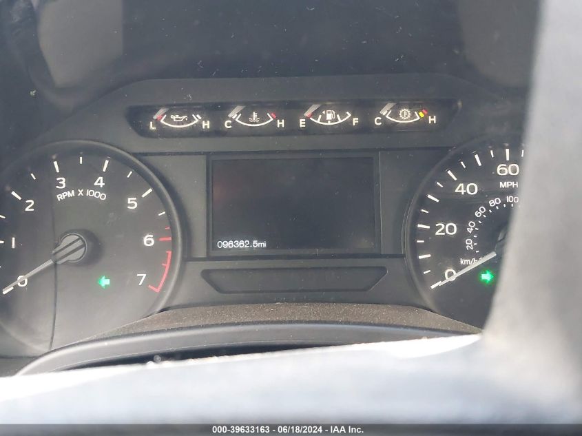 2018 Ford F-150 Xl VIN: 1FTEW1C58JKF59190 Lot: 39633163