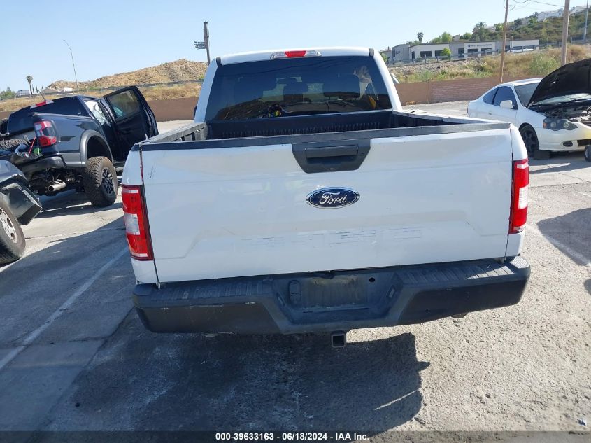 2018 Ford F-150 Xl VIN: 1FTEW1C58JKF59190 Lot: 39633163