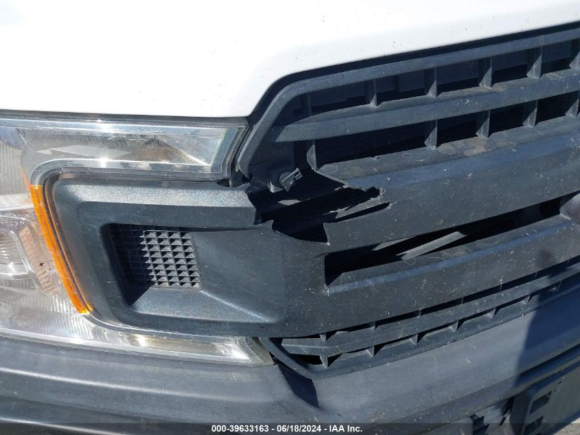 2018 Ford F-150 Xl VIN: 1FTEW1C58JKF59190 Lot: 39633163