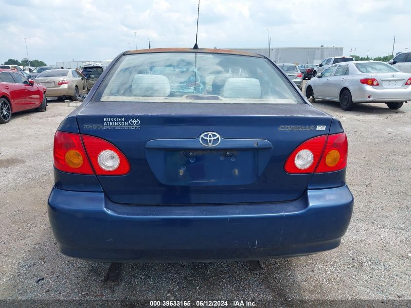 2004 Toyota Corolla Ce VIN: 1NXBR32E74Z292586 Lot: 39633165