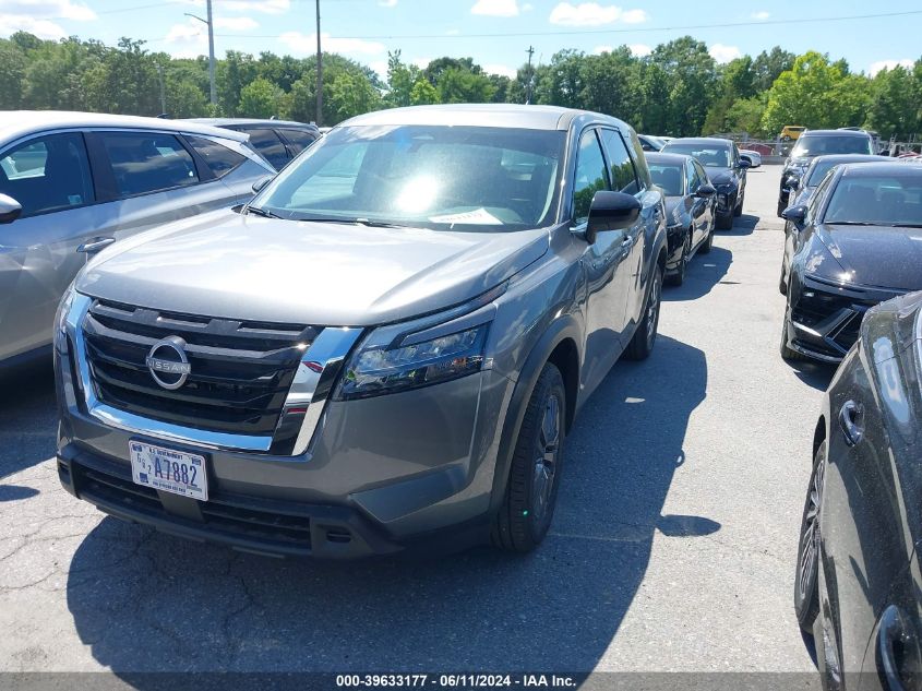 2024 Nissan Pathfinder S VIN: 5N1DR3AC3RC250065 Lot: 39633177