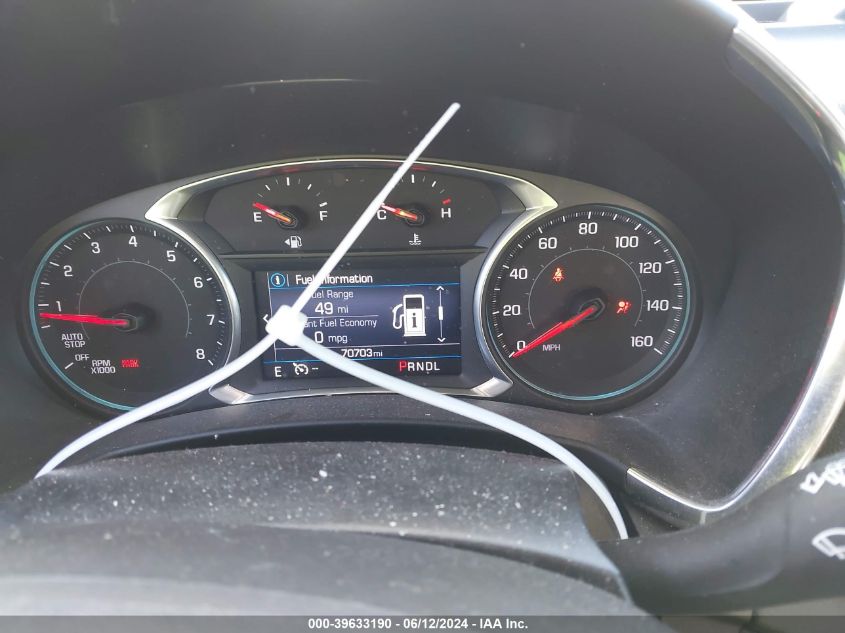 2019 Chevrolet Equinox Lt VIN: 2GNAXKEV1K6169848 Lot: 39633190