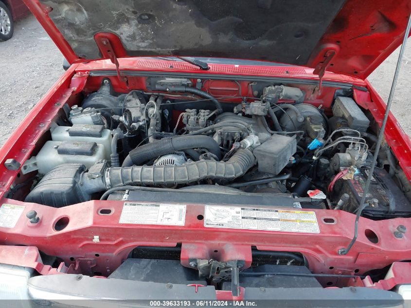 2000 Ford Ranger Xl/Xlt VIN: 1FTZR15V8YPB94464 Lot: 39633193