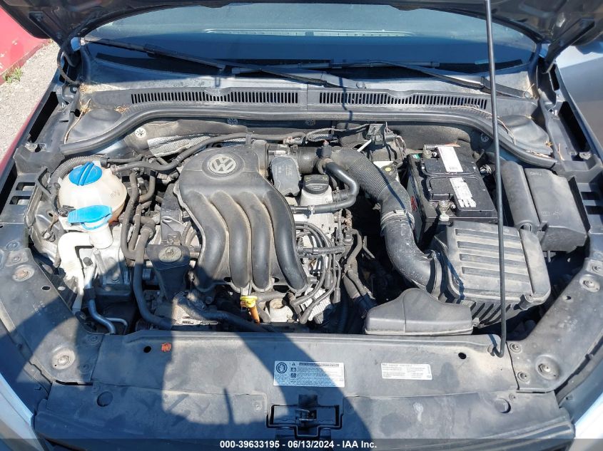 2012 Volkswagen Jetta 2.0L S VIN: 3VW1K7AJ1CM373397 Lot: 39633195