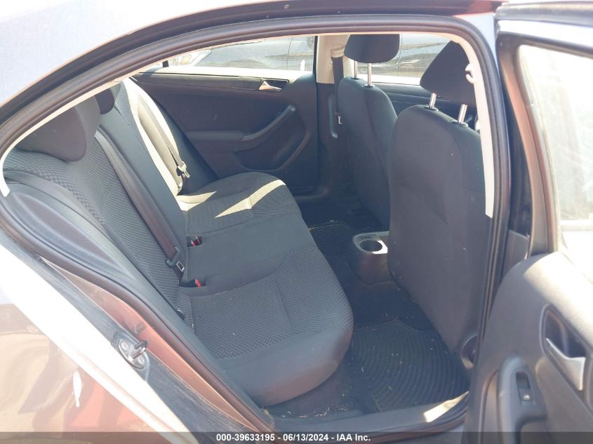 2012 Volkswagen Jetta 2.0L S VIN: 3VW1K7AJ1CM373397 Lot: 39633195