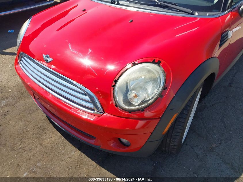 2010 Mini Cooper VIN: WMWMF3C51ATZ27031 Lot: 39633198