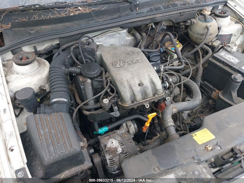 1998 Volkswagen Jetta Gl VIN: 3VWRA81HXWM225231 Lot: 39633215