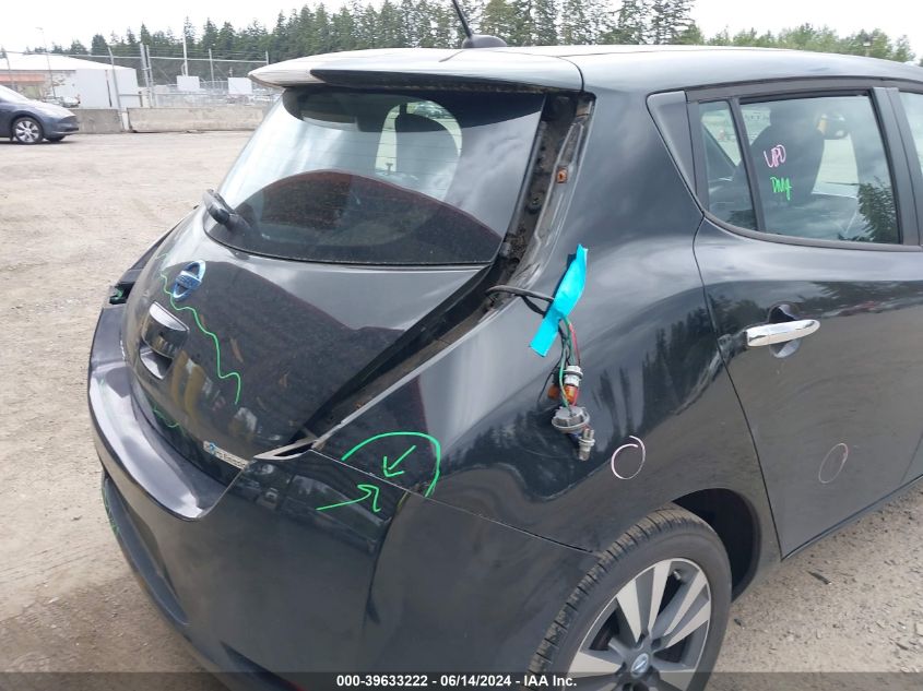 2013 Nissan Leaf Sl VIN: 1N4AZ0CP8DC409439 Lot: 39633222