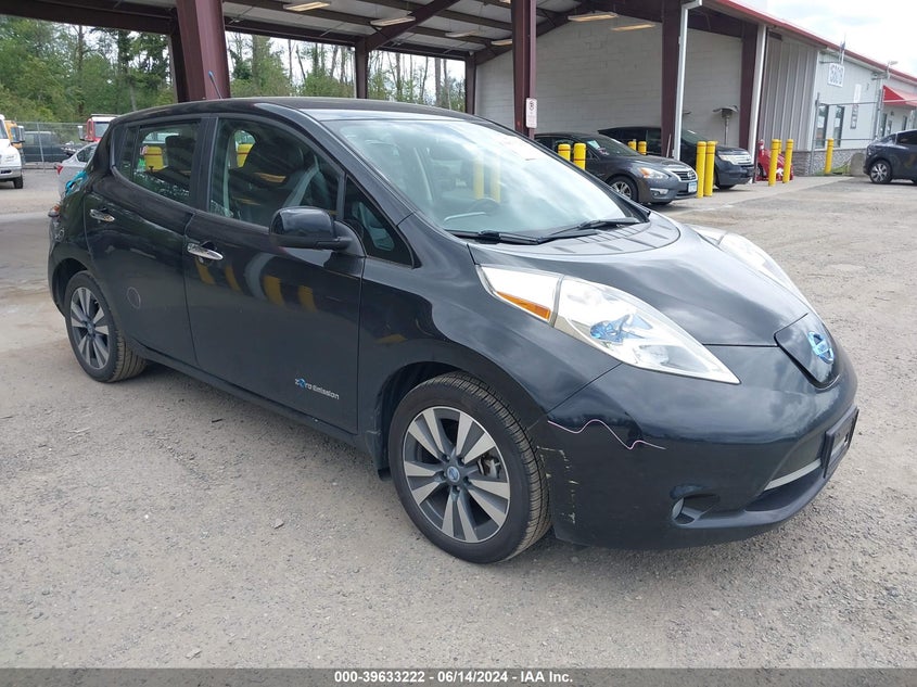 2013 Nissan Leaf Sl VIN: 1N4AZ0CP8DC409439 Lot: 39633222